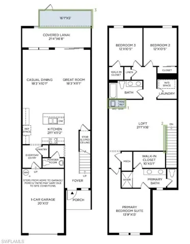 Gardener Floor Plan with structural upgrades