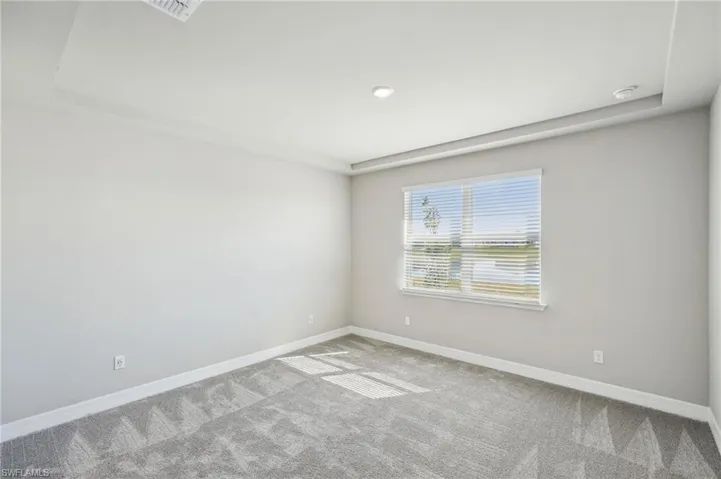 Spare room with carpet flooring