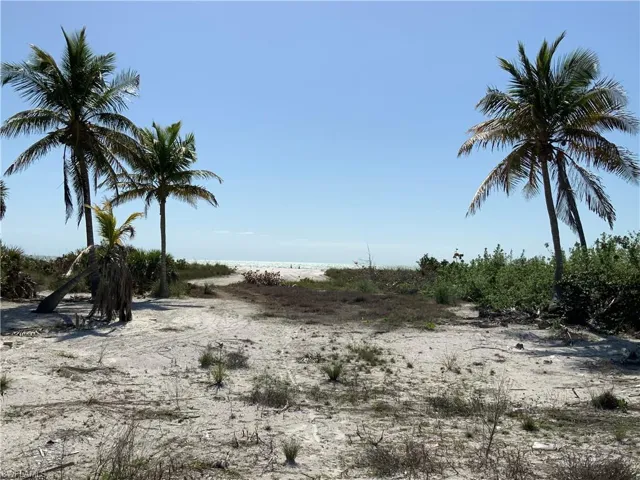 View of Gulf from lot ground level