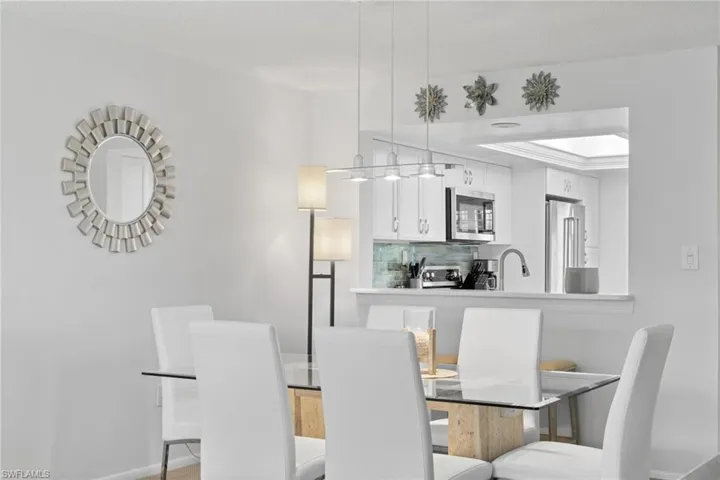 Dining room featuring baseboards