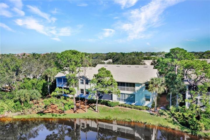 Aerial view of the back of the home.