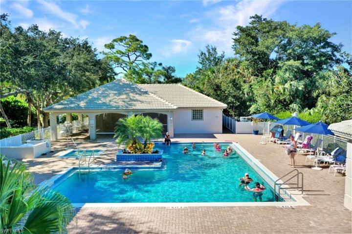 Take a dip in the  Harbor Lake community pool.