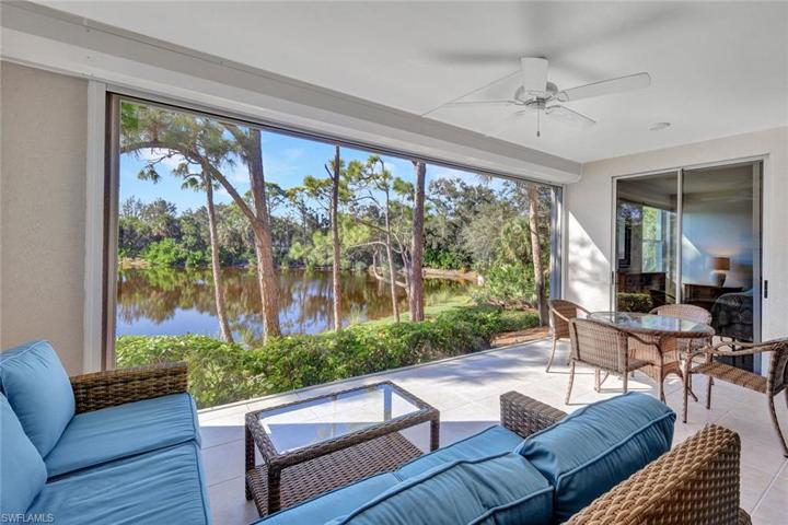 Enjoy cool winter nights on this large lanai with a. picture frame screen.