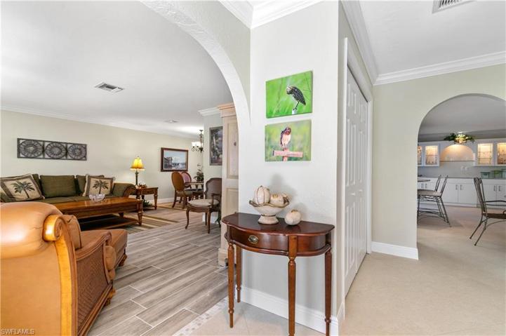 Formal entry with large closet