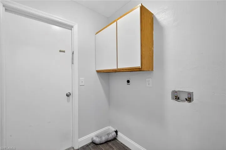 In-Residence Laundry Room with washer/dryer hookup and access from the garage