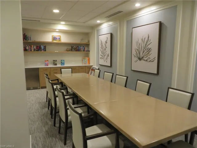 Library reading area, newly renovated