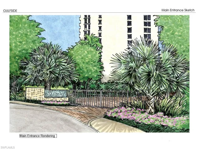 Rendering Gulfside Main Entrance