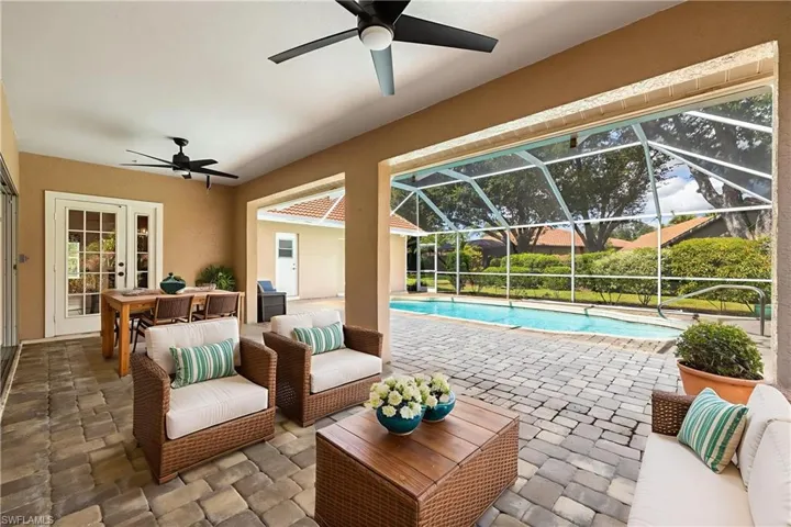 Virtually Staged Outdoor Space