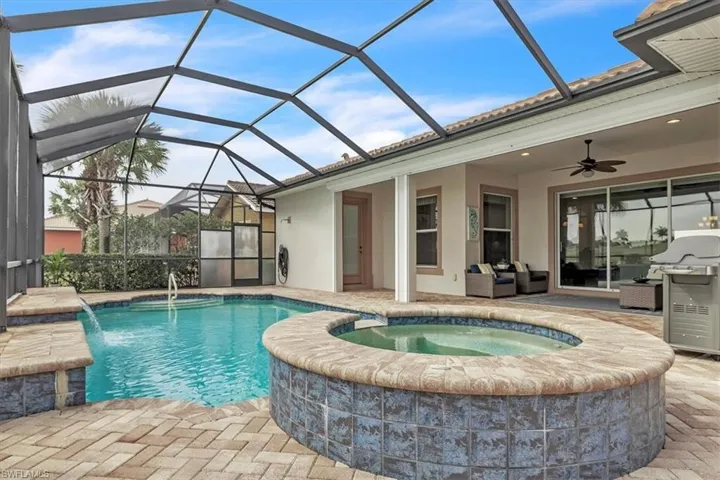Hot tub and pool