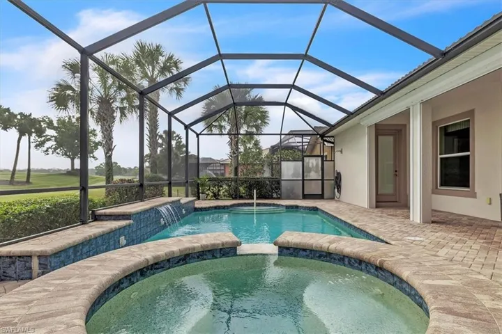 Hot tub and pool