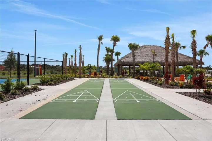 Amenity Area featuring shuffleboard