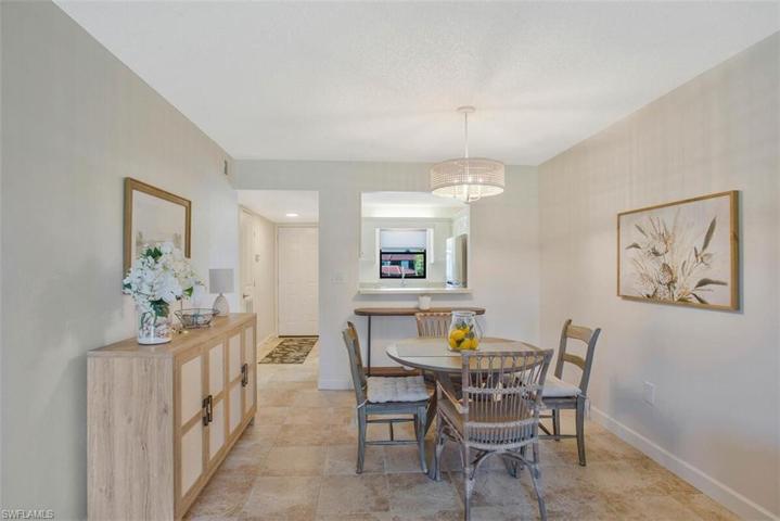 Dining area with great storage unit