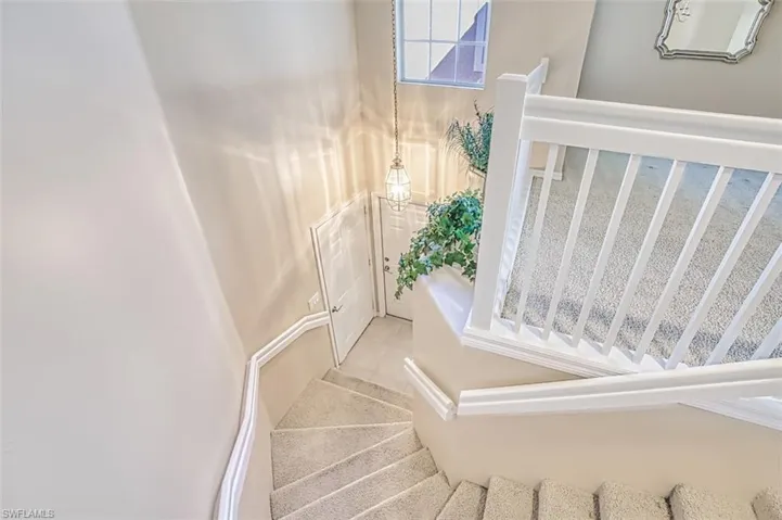 View of stairway