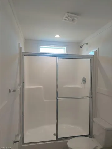 Primary Bathroom with transom window