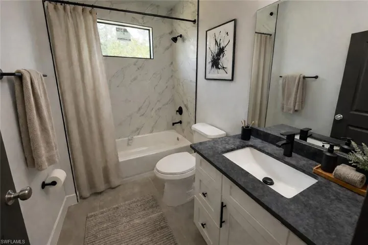 Guest Bath - AI staging