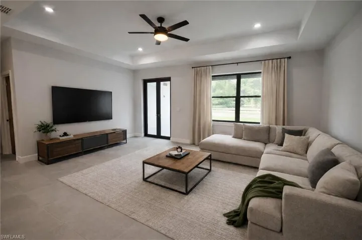Living room - AI staging
