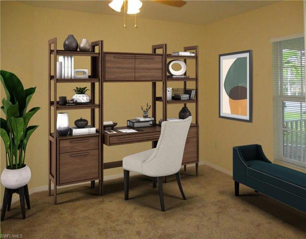 Office/Den Staged