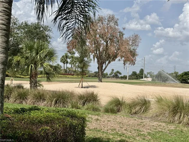 Golf course view