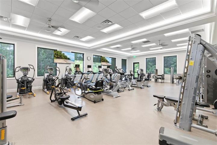Recently renovated fitness studio with fitness classes!