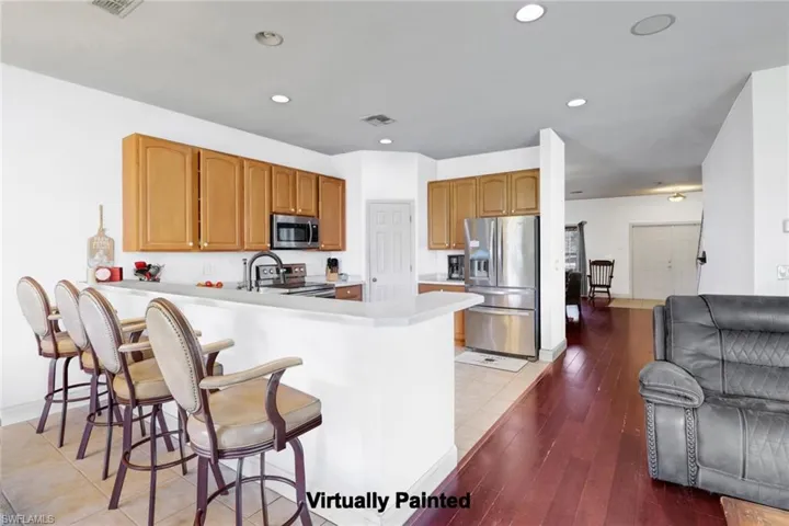 Virtually painted