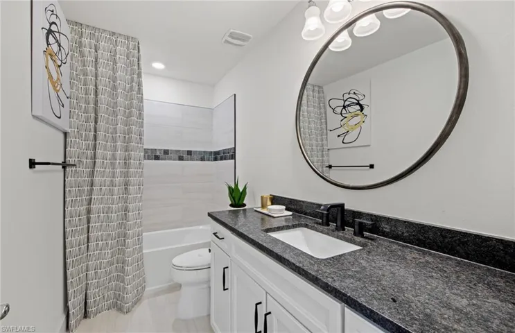 Full bath located on 2nd floor