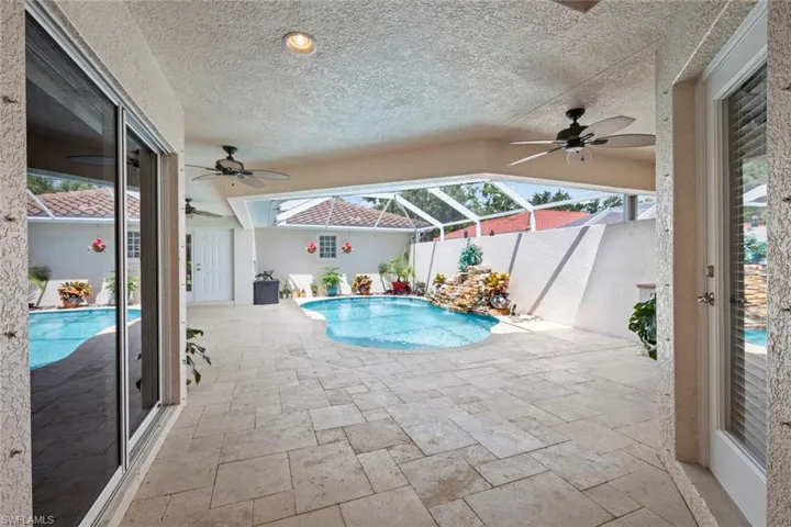 Courtyard pool