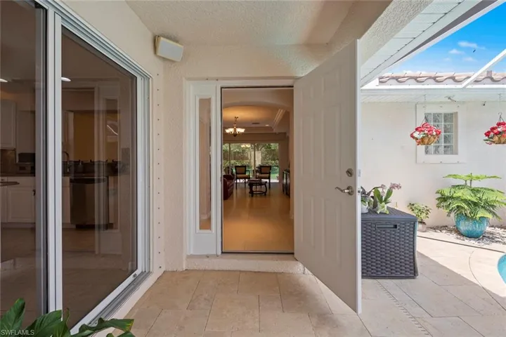Entrance to main house