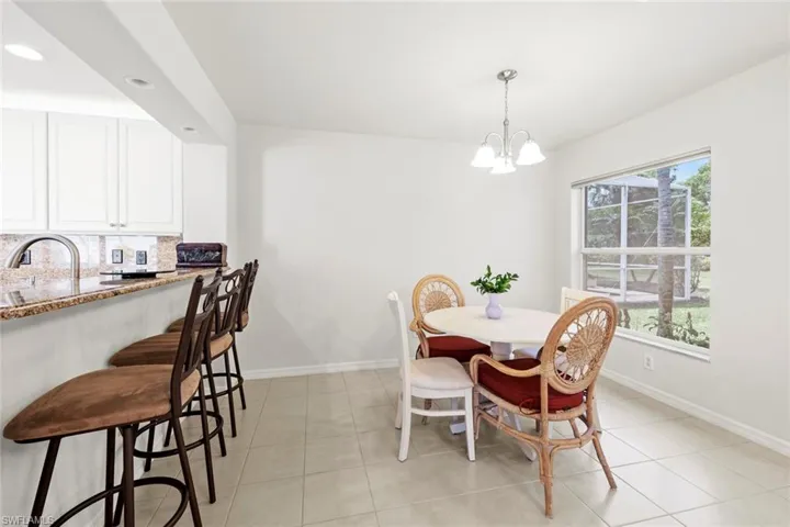 Dining area