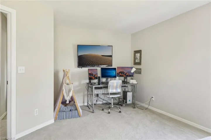 Sitting area in Master currently used as office