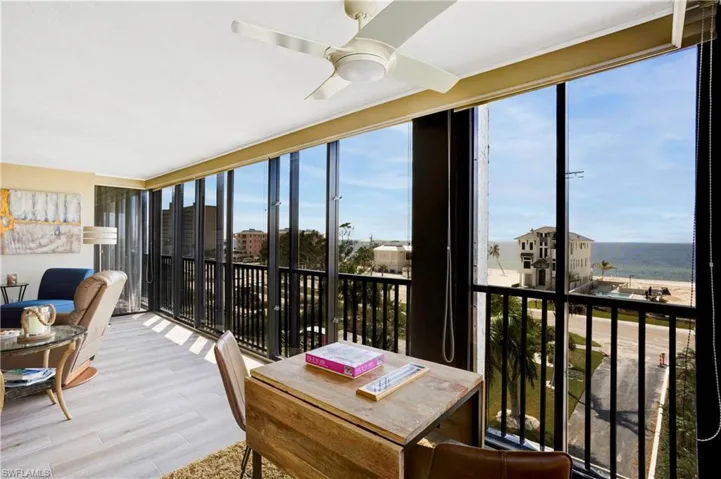 Wrap around balcony!