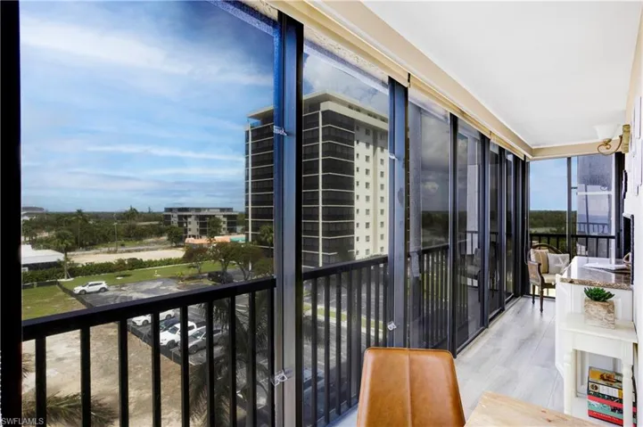 Walk around balcony