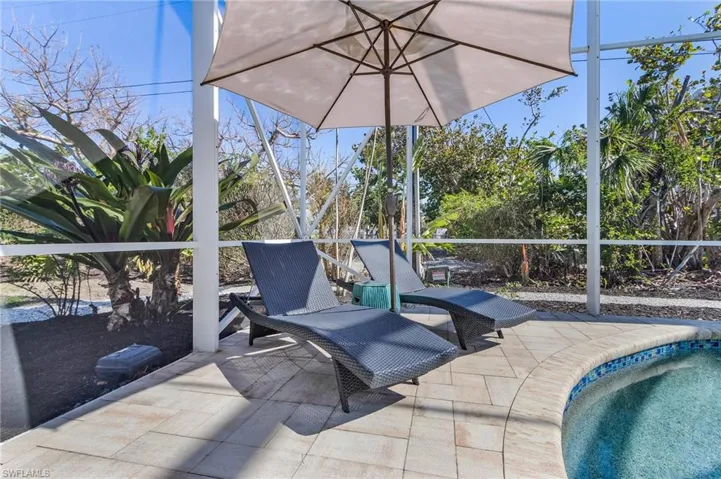 Sunning Area