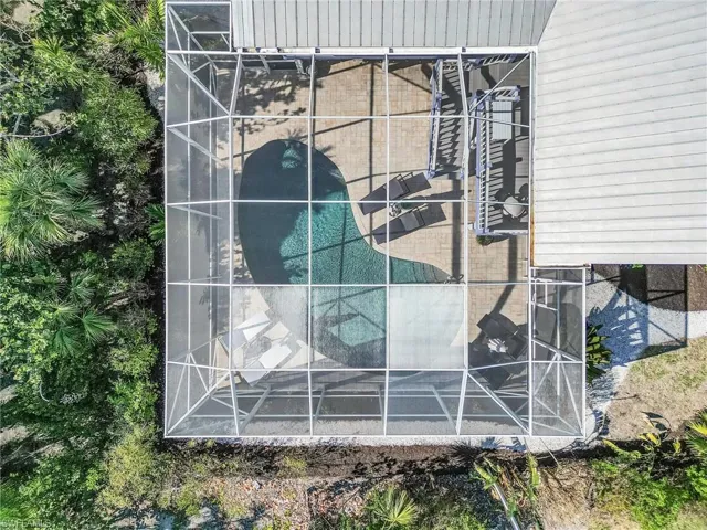 Aerial Overview Pool