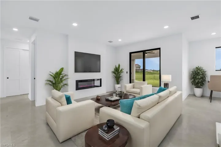 View of living room