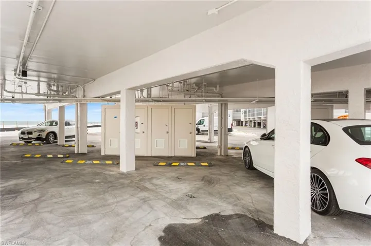 Covered parking #306 and extra storage closet #306.