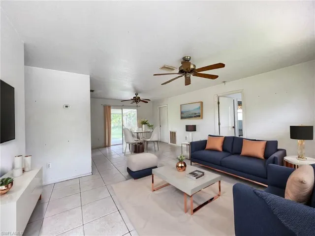 This is Photo is Virtually Staged - Living and Dining