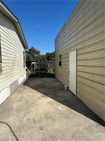 View of patio