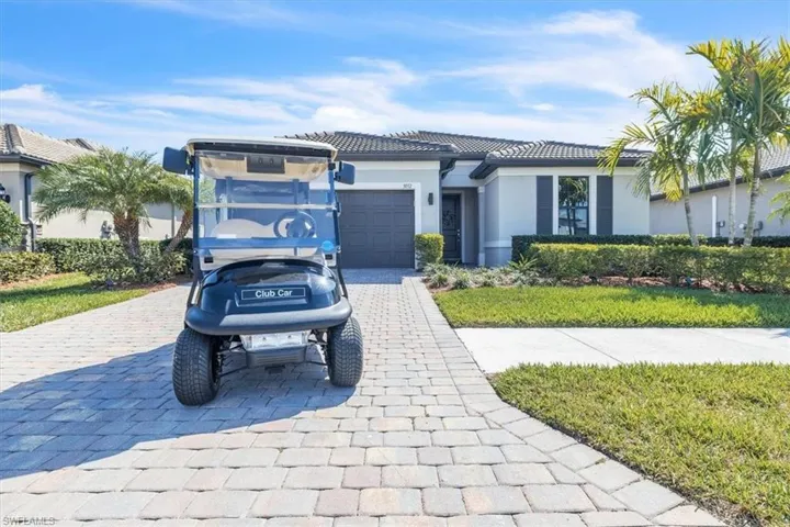INCLUDED GOLF CART