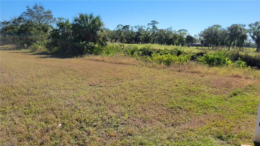 View of lot