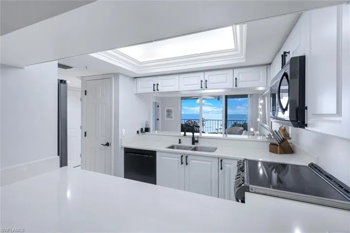 Kitchen ~ View from the Den Looking to the Gulf