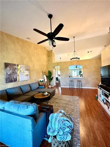 with the furniture