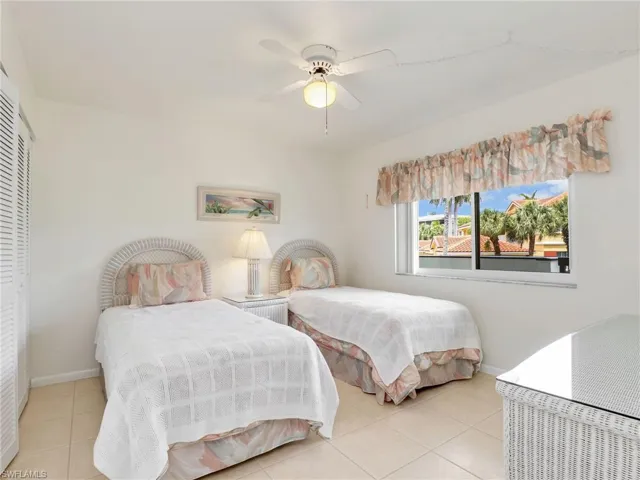 Second Bedroom with Ceiling Fan