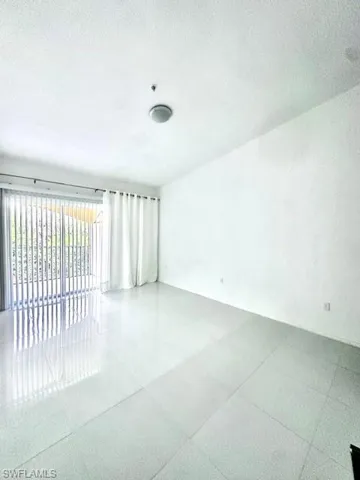 Spare room with a textured ceiling