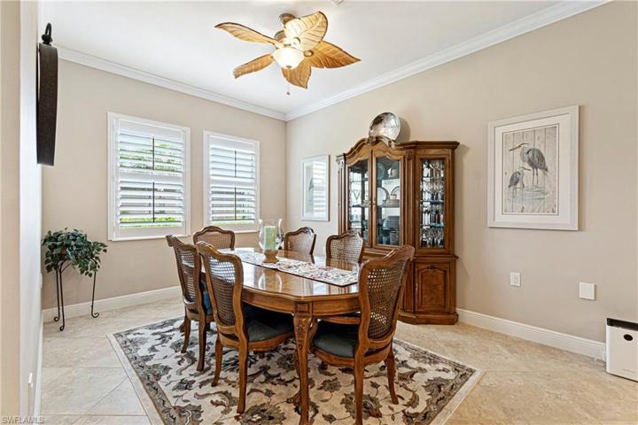 Newly painted Dining room