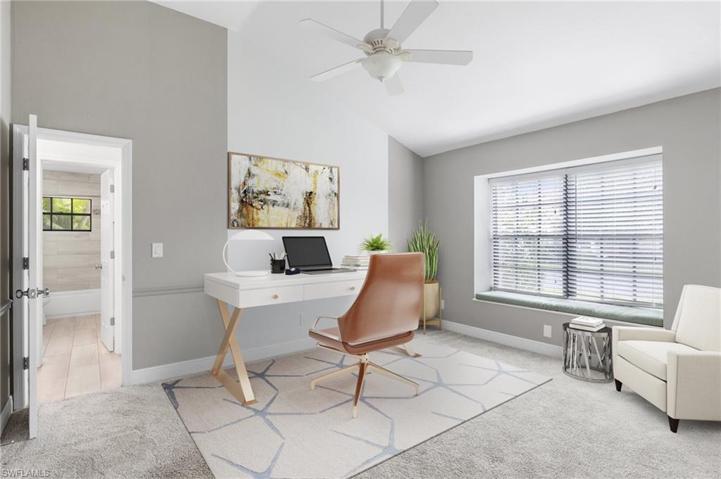 virtually staged               bedroom 3/den