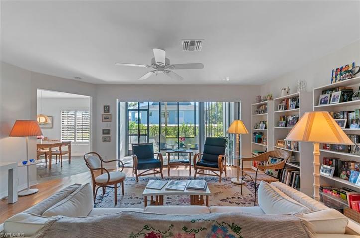 Living room looking into the Lanai