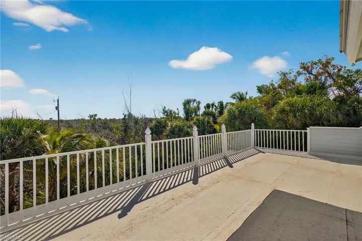 View of deck
