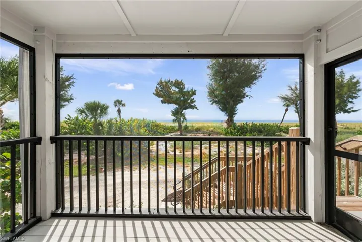 Screened Lanai with Gulf View.