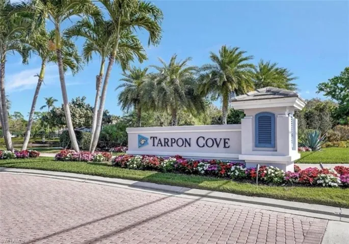Entrance to this beautiful gated community with water feature and fountain welcomes you home.