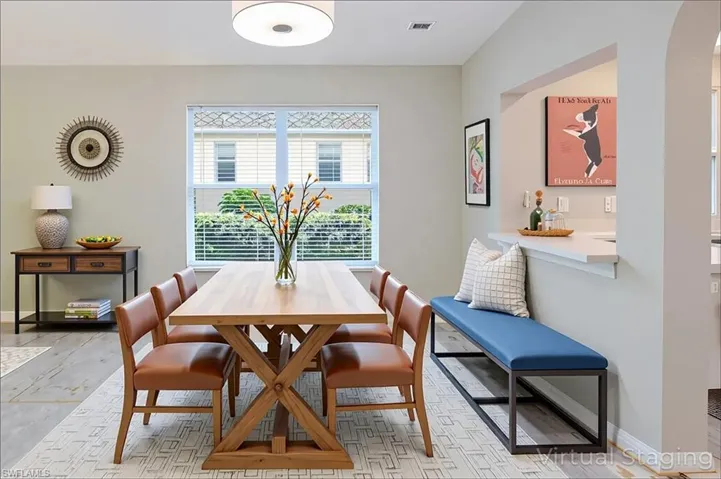 Virtual Staging - furniture layout option
